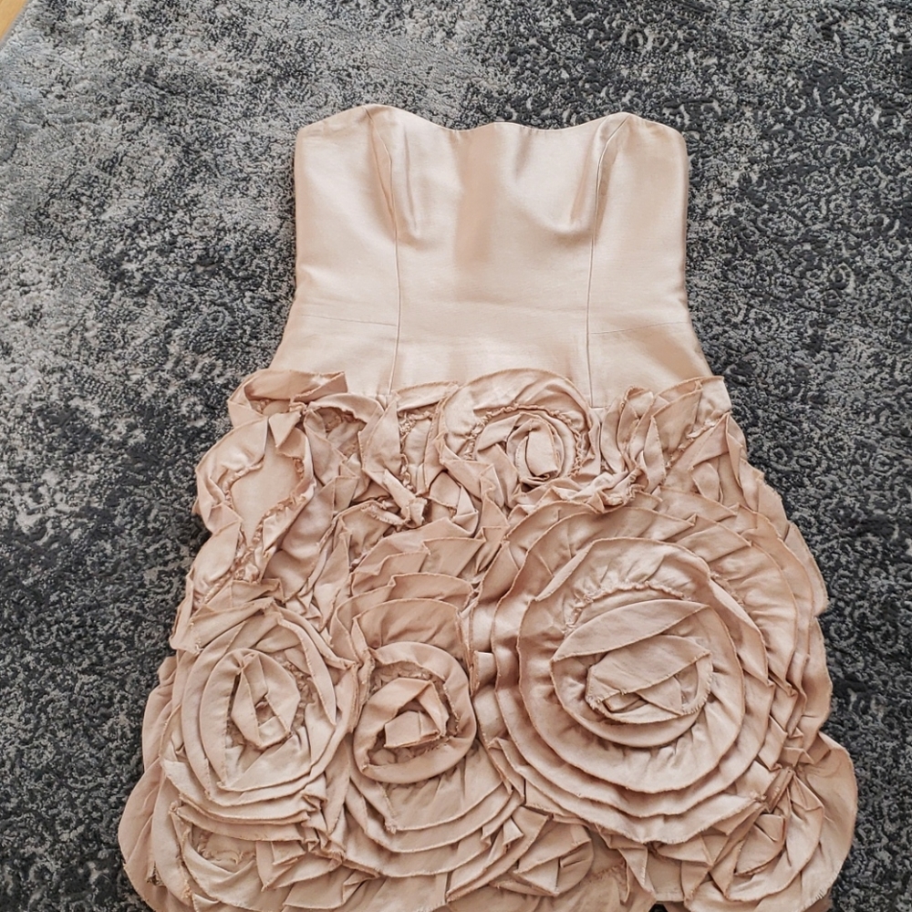 Molly strapless formal dress